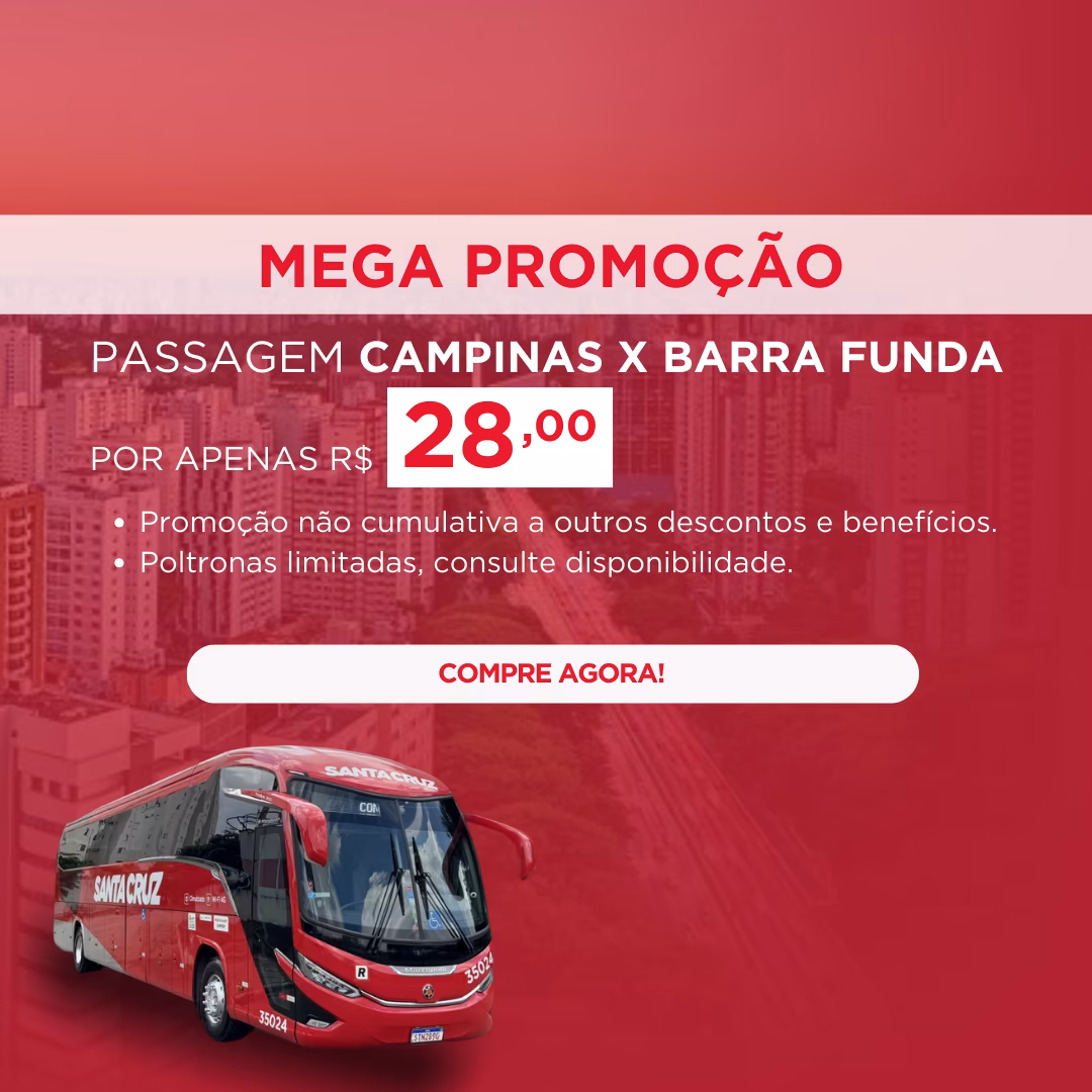 Passagem Campinas x São Paulo